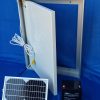 Door with Photo Sensor and 3w Solar Panel and Battery